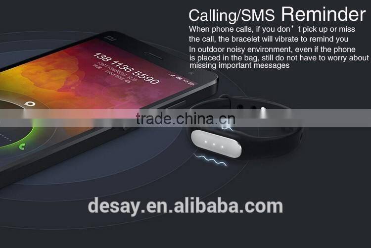 Desay Call/SMS Remind Anti-lost Bluetooth Sports Band DS-B102 for iOS 7.0 + Android 4.3 +