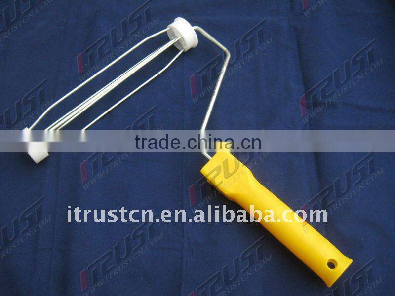 paint roller frame with plastic handle