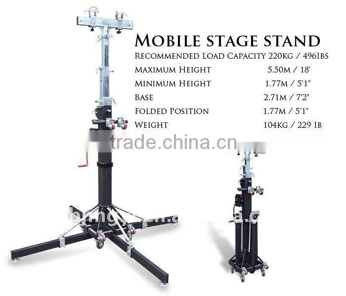 MOBILE STAGE STAND