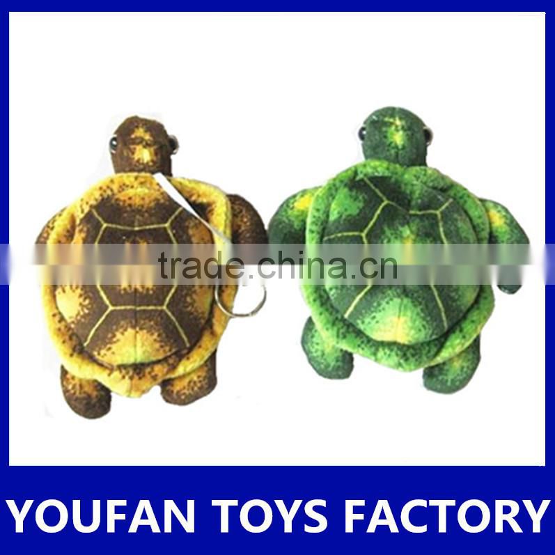 cute stuffed animal shaped turtle keychain