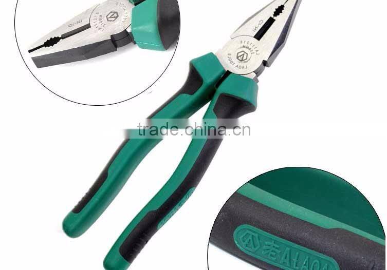 8'' industrial grade safety wire cutting twisting pliers plastic Handle Wire Stripper Plier