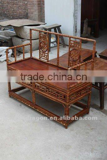 Chinese antique furniture Sichuan Bamboo Bench