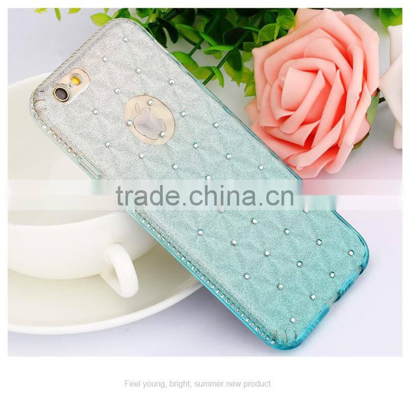 Wholesale phone cover glitter phone case for iphone6 plus