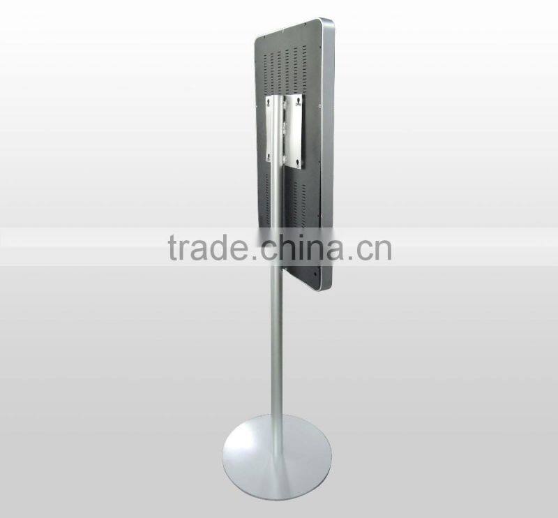 21.5 inch floor standing media player digital signage