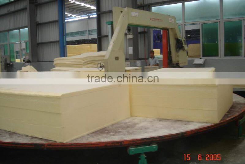 Automatic digital cintrol carrousel splitting foam machine