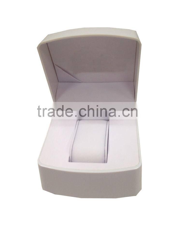 Factory Price White Single Plastic Wrist Watch Box