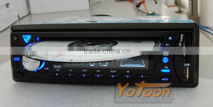 CAR 1 DIN DVD Player/CD/MP3/USB/SD CARD AM/FM PLAYER+AUX INPUT