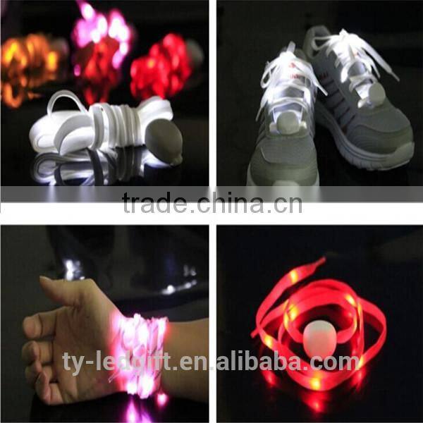 Light Up Your Step fashion waterproof light shoelaces