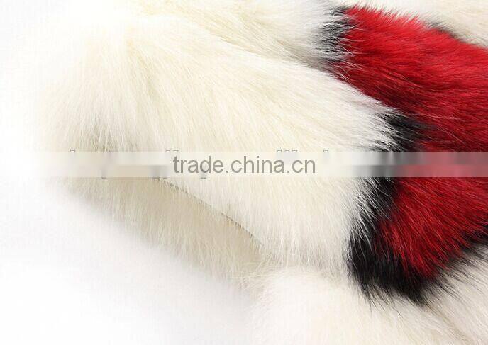 Amazing Design short fur vest / fox fur vest
