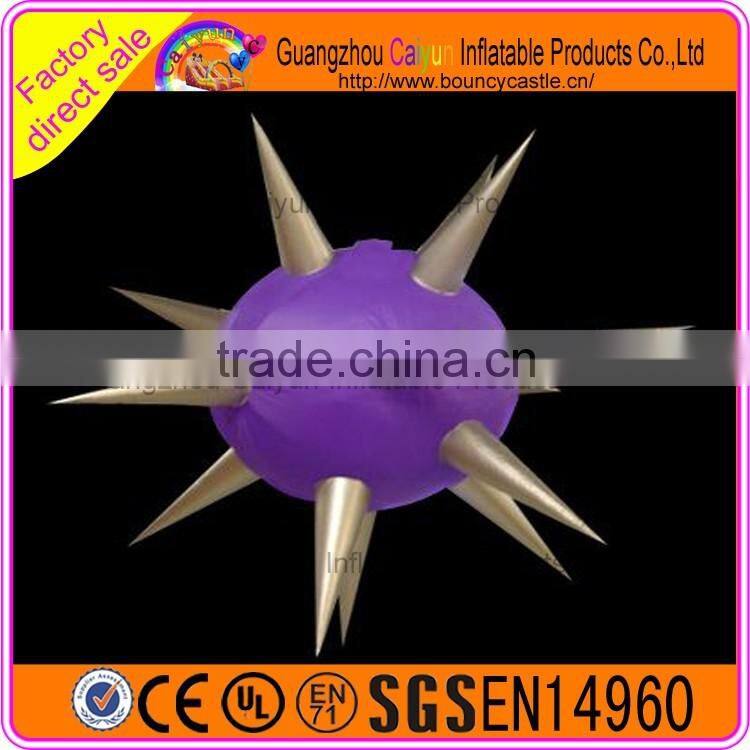 Cheap advertising inflatable LED light star for party decoration
