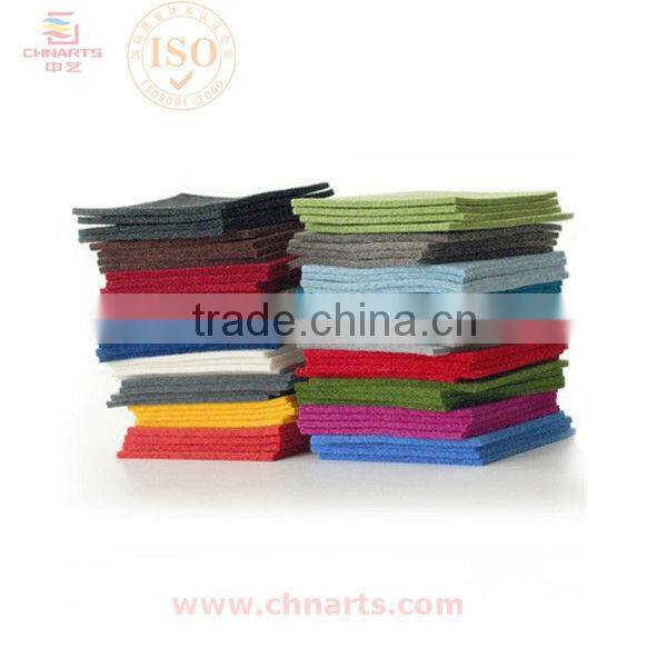 (full color)non woven fabric Polyester craft felt sheet