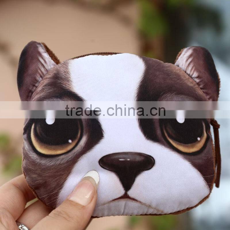 Promotion 3D dog change purse