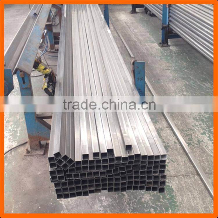 Top quality 304 stainless steel rectangular tube