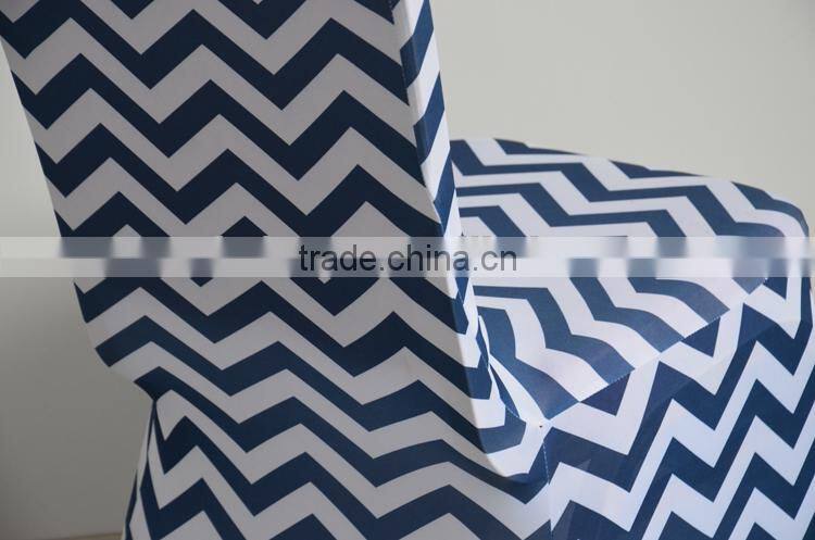 2015 New style printed spandex chair cover for wedding