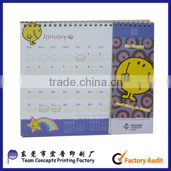 2016 notepad desk calendar hotsale with best price