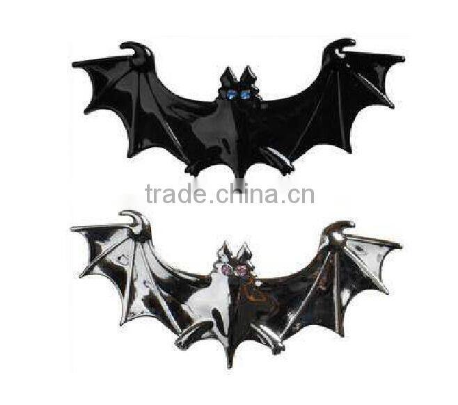 silver gold 3D Spider chrome car emblem, chrome spider car logo, car sticker