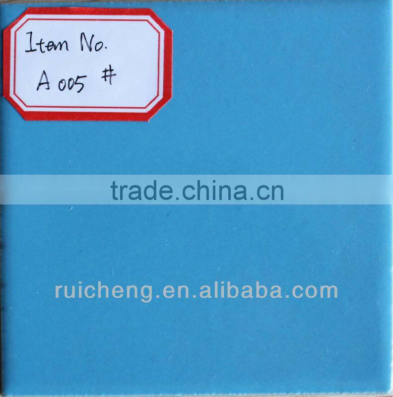 Price list building material for swimming pool tile blue(100*100mm)