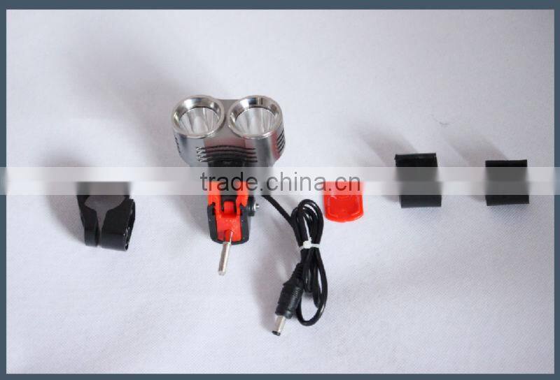 rechargeable high power bicycle lights aluminum LED bike lamp