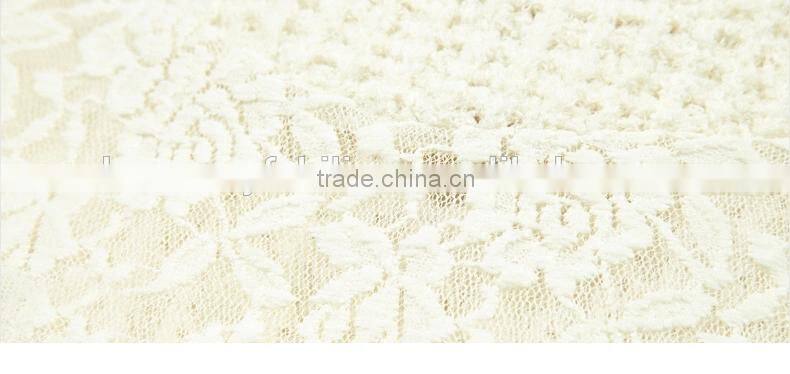 2015 new spring female thickened five points short sleeve lace sweater