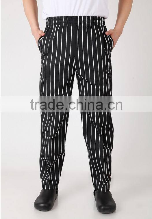 polyester cotton uniform chef pants