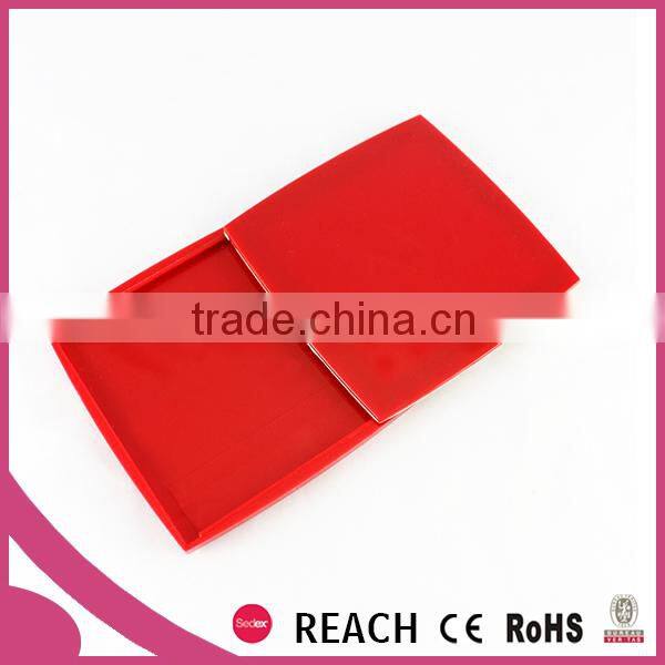 small one side square shape slide cover cosmetic mirror