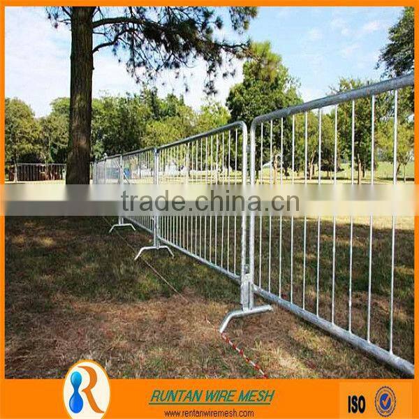 ISO9001 factory hot dipped galvanized anping pedestrian control barriers (Since 1989)