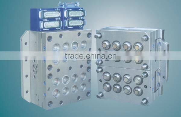 Multi Cavity S136 Stainless Steel HRC 48-52 Plastic Injection Cap Mould