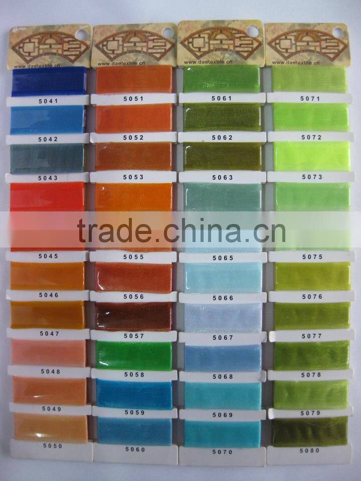 Gift Decorative Organza Wired Christmas Ribbons