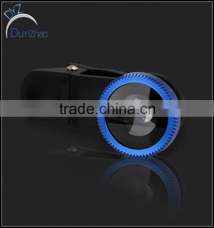 3 in 1 mobile phone wide-angel supper macro fisheye lens for cell phone camera lens