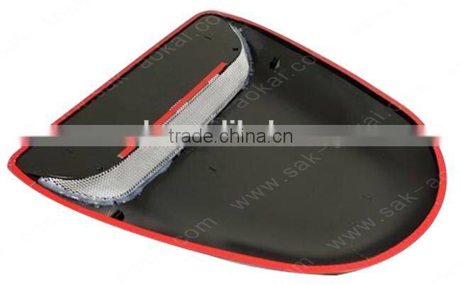 Decorative/functional hood scoop cover air flow vent cooling duct