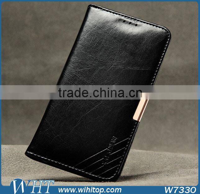 Wallet Case for Samsung Galaxy S7, Genuine Leather Case for Samsung S7