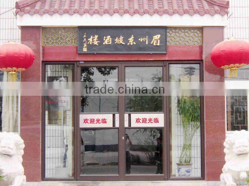 Aluminum doors and fixed windows