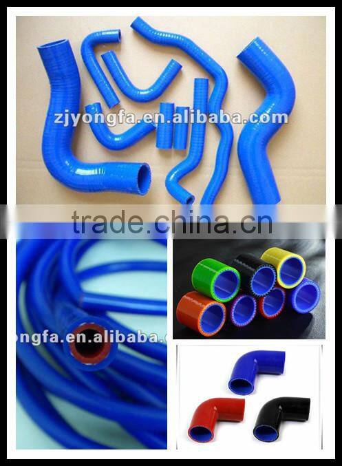 High performance high temperature automotive silicon hose