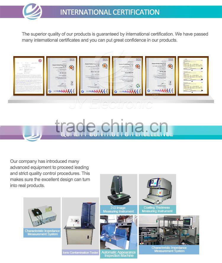 Printed circuit board manufacturer with 94V0 and ul