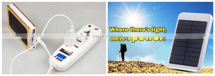 Hot sale low price and high quality solar power bank 10000 mah