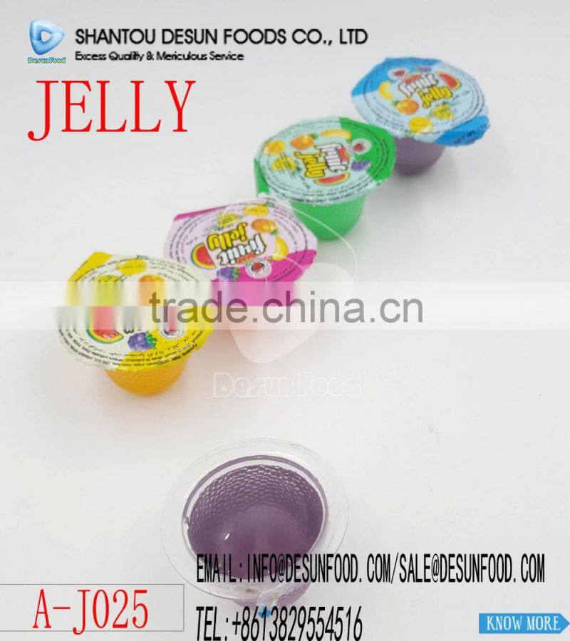 fruit cup jelly products in handbag