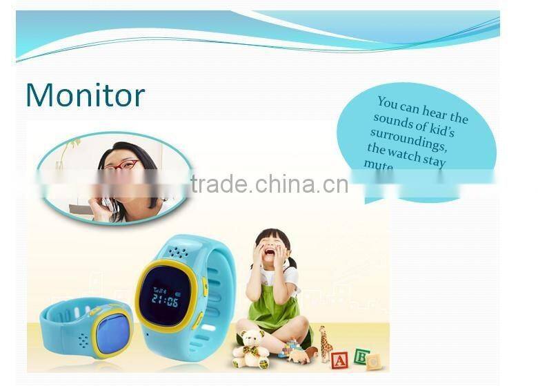 Fancy design Children Kids GPS Tracker Security Smart Watch with Bluetooth mobile phone sim card SOS Button
