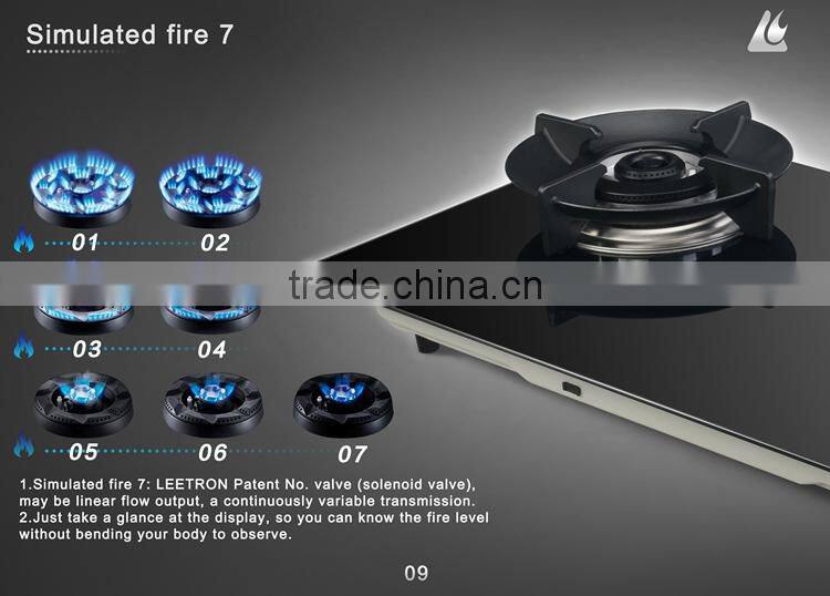 Global Patent Heat Recycle Intelligence electric touch screen best gas cooker China