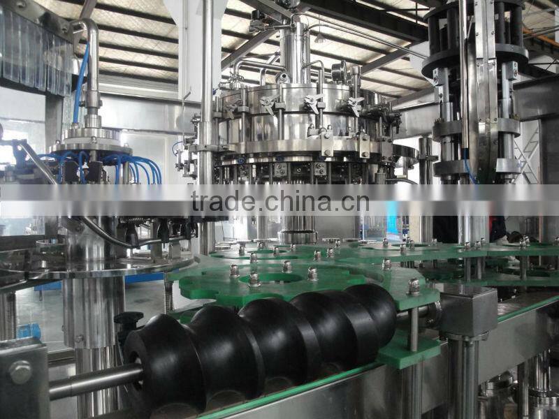 Glass bottle beer filling machine (crown cap)