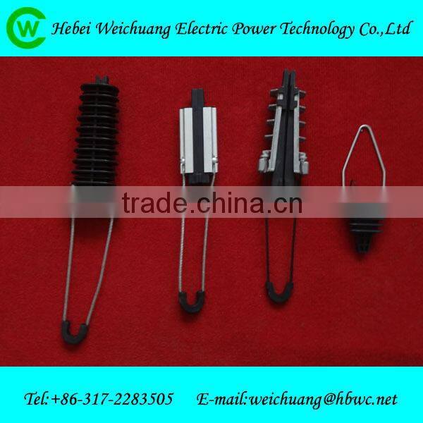wire wedge type strain clamp
