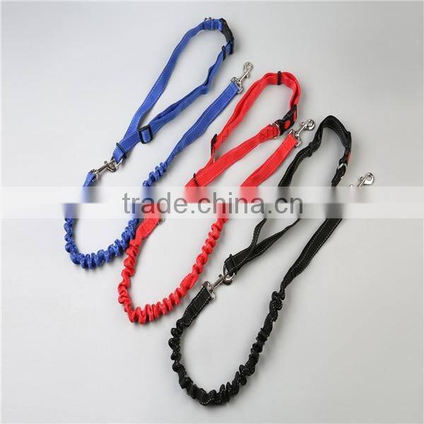 bungee leash wholesale belt leash nylon dog belt leash