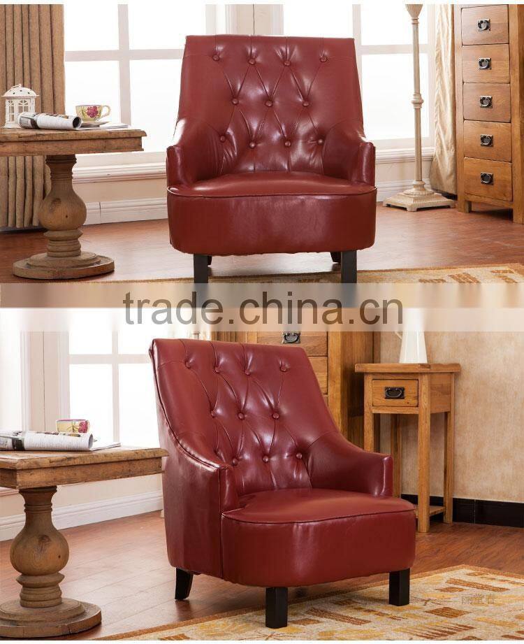 Luxry Retro PU leather coffee sofa Y199