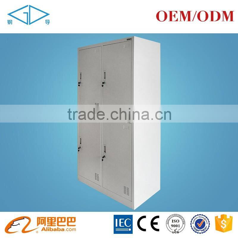 2016 hot sale 3 door wardrobe with mirror