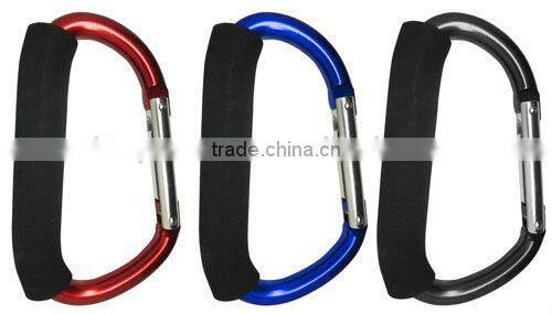 TC-453 2013New Hot Sale Mini Aluminum D Shape Camping Carabiner For Promotion