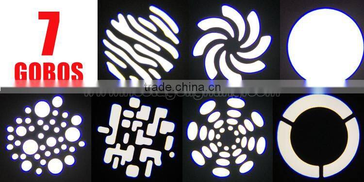 Mini gobo light 10W led moving head spot light