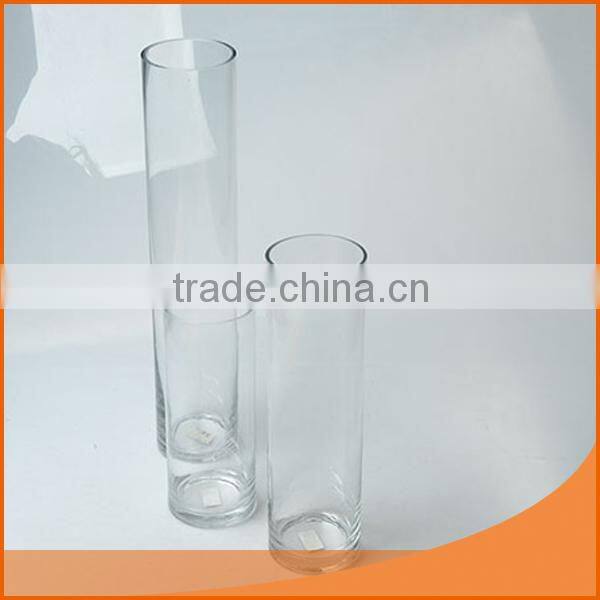 square purple glass vase for flower