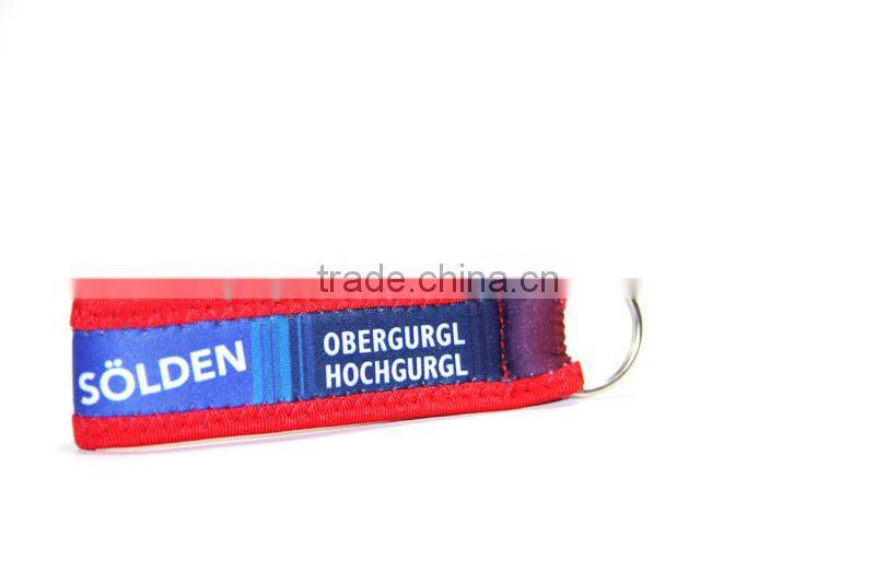 High quality factory supply price Neoprene key holders with a key ring magetic keychian key holder