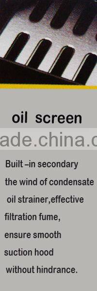 2015 new style Stainless steel kitchen hood / range hood / smoke exhaust ventilator