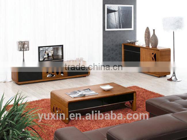 hot sale latest design tv stands wooden furniture from china