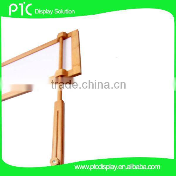 Bamboo exhibition counter